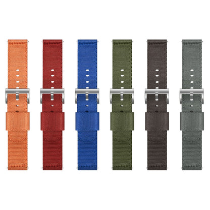 Mega Flot Nylon Rem passer til 18mm - Orange#serie_bfwu101d