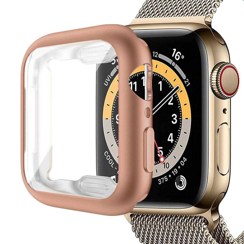 Mega Flot Silikone Cover til Apple Watch Series 7 45mm - Pink#serie_5