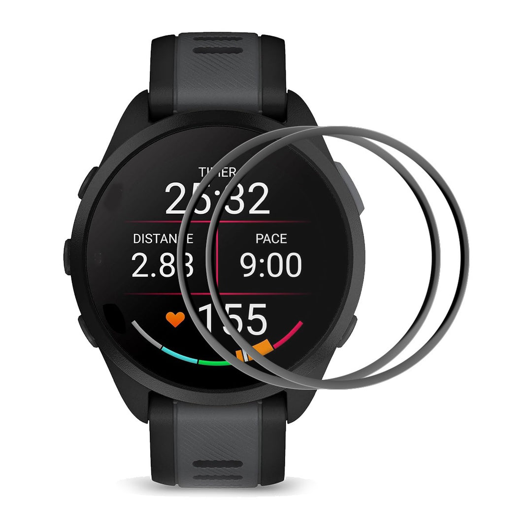 Huawei Watch GT 5 Pro 42mm ENKAY HAT PRINCE 2-pack Screen Protector 3D Curved Bump Resistant + Pliable Ultra Clear Film - Black#serie_1