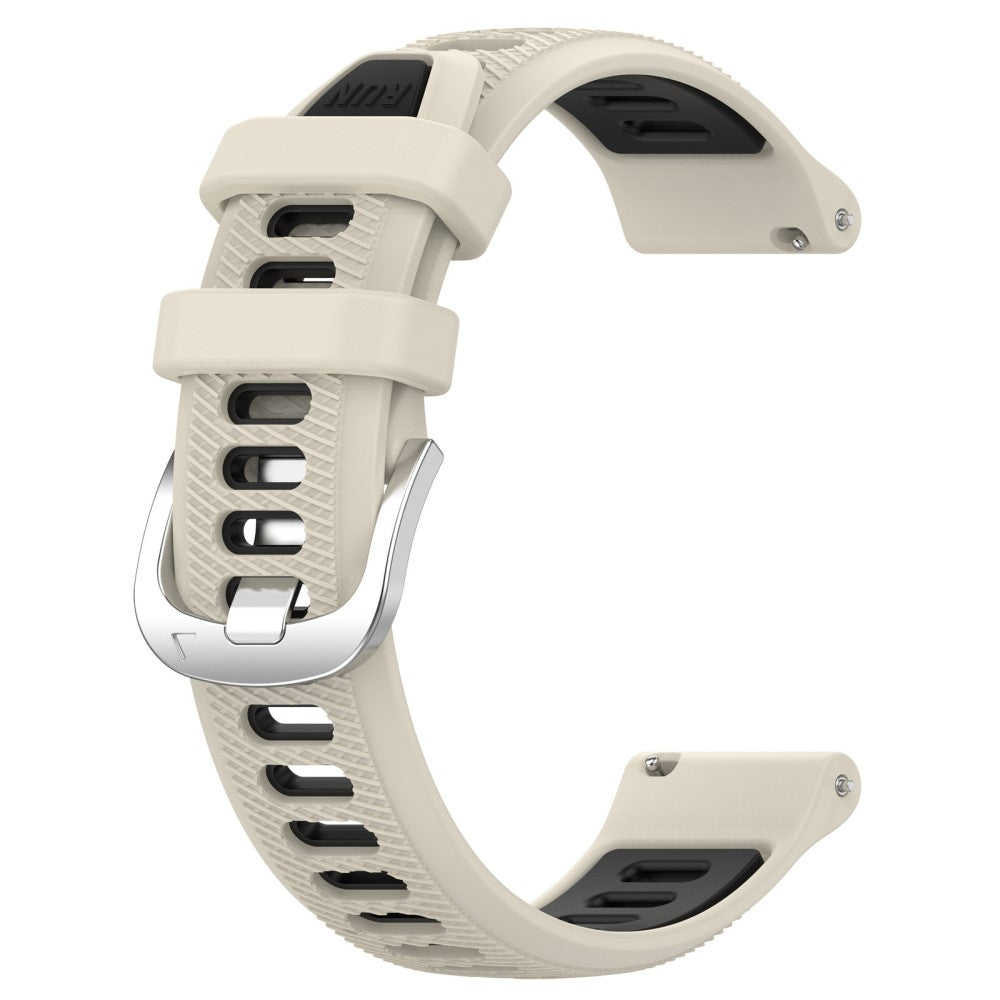 Mega Fint Silikone Universal Rem passer til Smartwatch - Hvid#serie_11