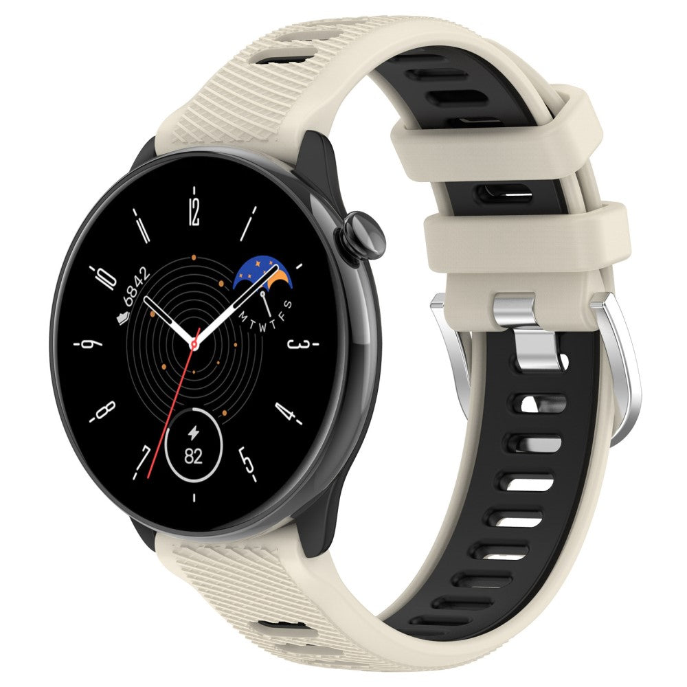 Mega Fint Silikone Universal Rem passer til Smartwatch - Hvid#serie_11