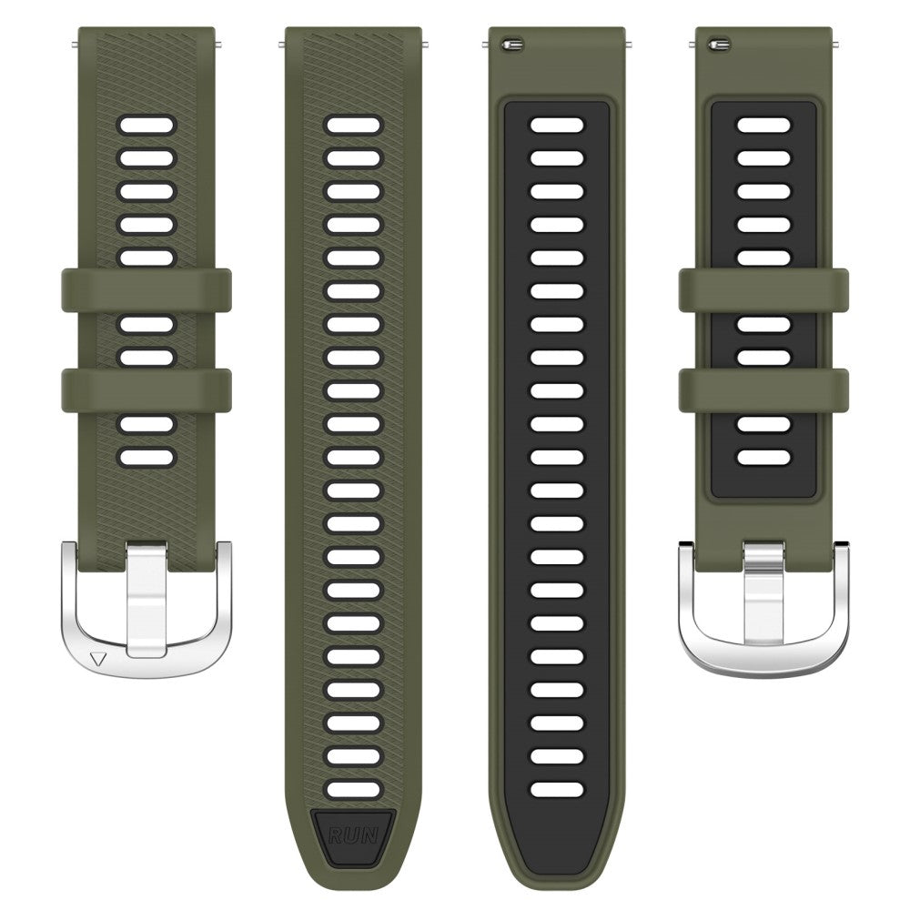 Mega Fint Silikone Universal Rem passer til Smartwatch - Grøn#serie_4