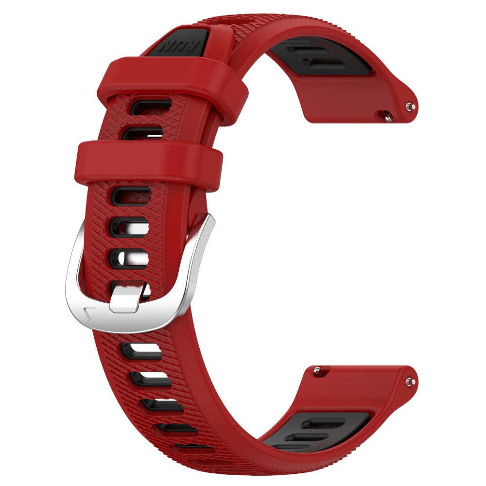 Mega Fint Silikone Universal Rem passer til Smartwatch - Rød#serie_6