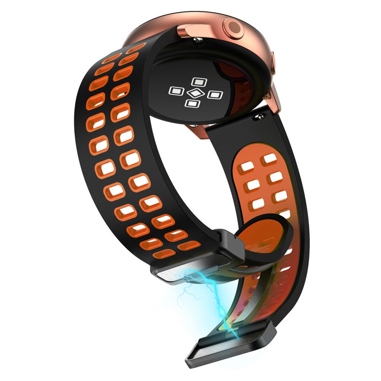 Helt Vildt Godt Silikone Universal Rem passer til Smartwatch - Orange#serie_13