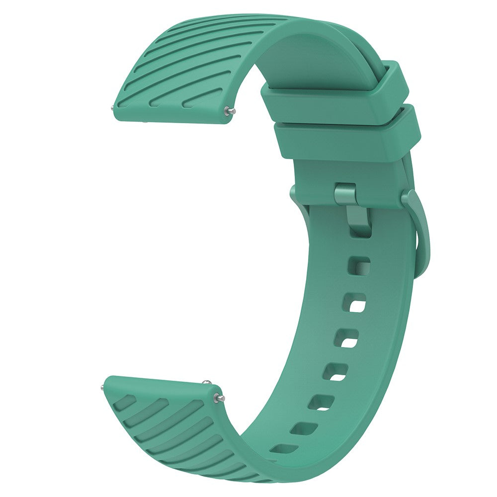 Cool Silikone Universal Rem passer til Smartwatch - Grøn#serie_4