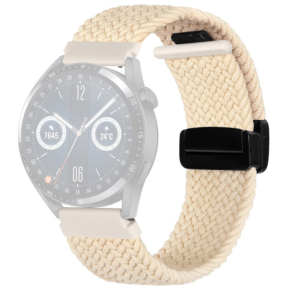 22mm Universal nylon braid style strap - Starlight#serie_11