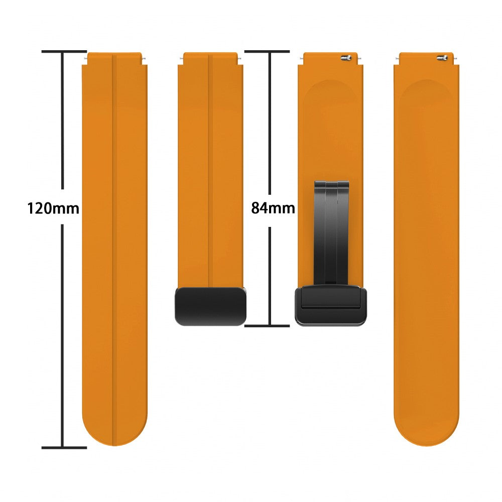 Rigtigt Godt Silikone Universal Rem passer til Smartwatch - Grøn#serie_9