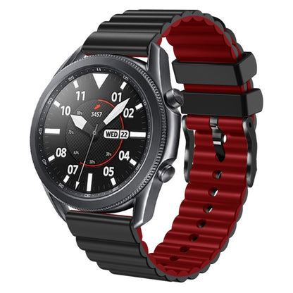 Super Fantastisk Metal Og Silikone Universal Rem passer til Smartwatch - Sort#serie_5