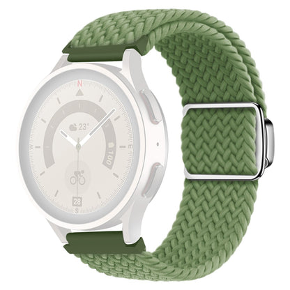 22mm Universal nylon strap with magnetic buckle - Cactus Green#serie_10