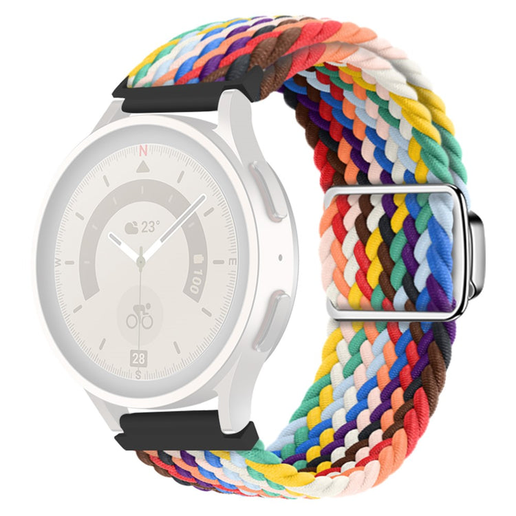 Vildt Smuk Metal Og Nylon Universal Rem passer til Smartwatch - Flerfarvet#serie_16