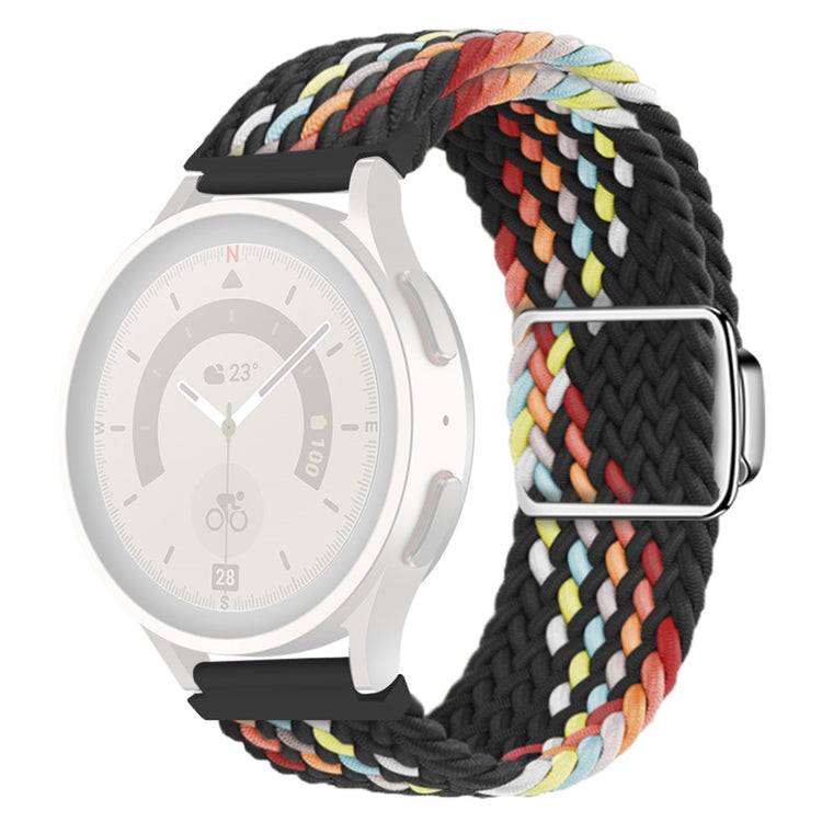 Vildt Smuk Metal Og Nylon Universal Rem passer til Smartwatch - Flerfarvet#serie_18