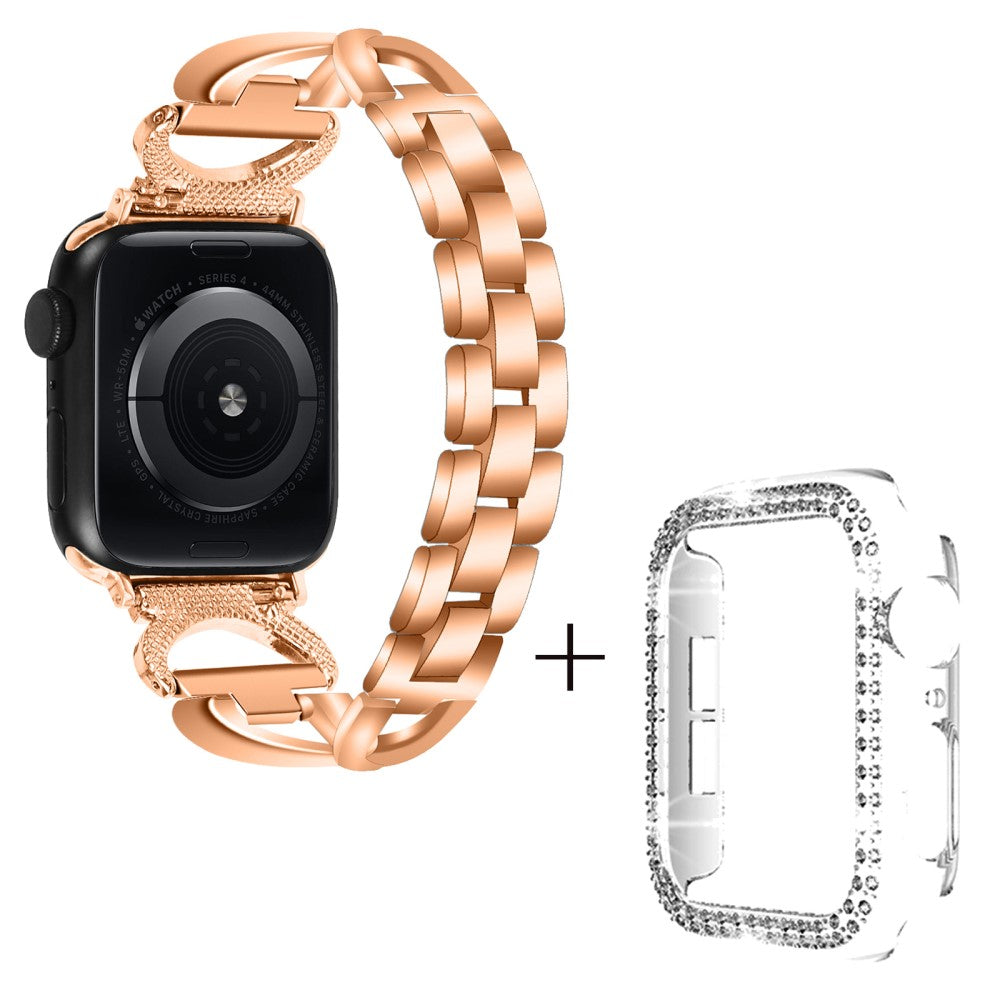 Metal Cover passer til Apple Watch Ultra - Guld#serie_2