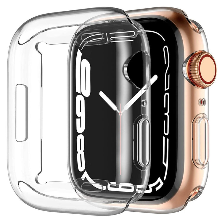 Super Pænt Apple Watch Series 8 (41mm) Silikone Cover - Gennemsigtig#serie_030