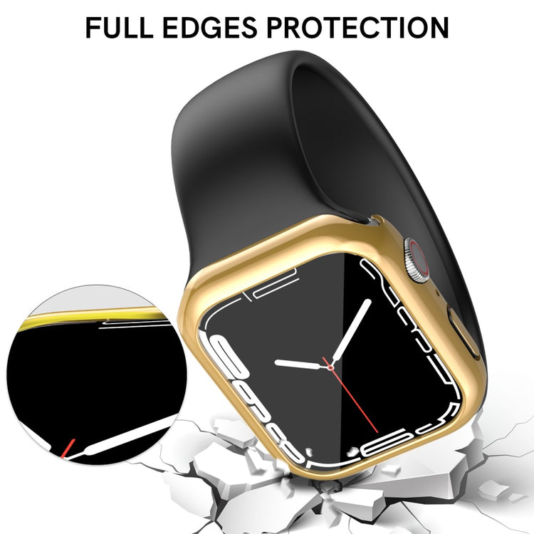 Rigtigt Godt Apple Watch Series 7 41mm / Apple Watch Series 8 (41mm) Plastik Cover - Guld#serie_6