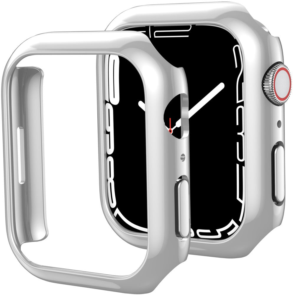 Rigtigt Godt Apple Watch Series 7 41mm / Apple Watch Series 8 (41mm) Plastik Cover - Sølv#serie_8