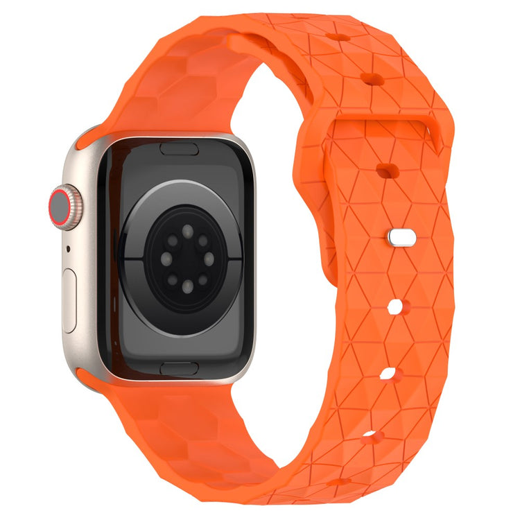 Smuk Silikone Universal Rem passer til Apple Smartwatch - Orange#serie_3