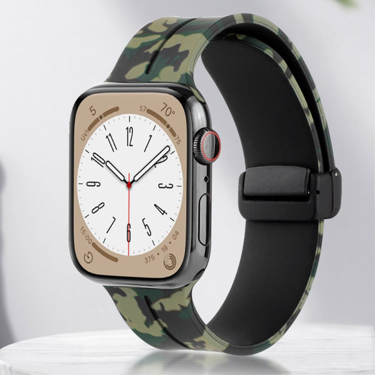 Super Elegant Silikone Universal Rem passer til Apple Smartwatch - Hvid#serie_7