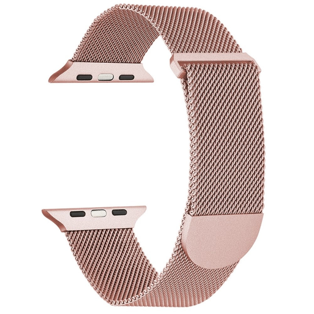 Helt Vildt Skøn Metal Universal Rem passer til Apple Smartwatch - Pink#serie_2