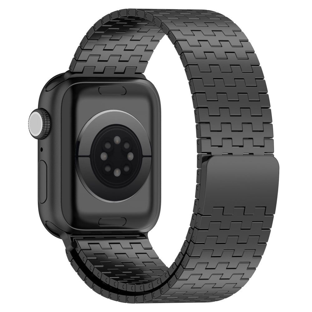 Rigtigt Elegant Metal Universal Rem passer til Apple Smartwatch - Sort#serie_1