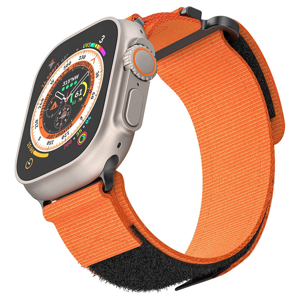 Mega Cool Nylon Universal Rem passer til Apple Smartwatch - Orange#serie_2