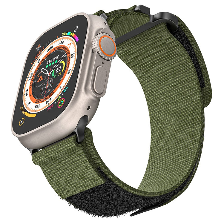 Mega Cool Nylon Universal Rem passer til Apple Smartwatch - Grøn#serie_3