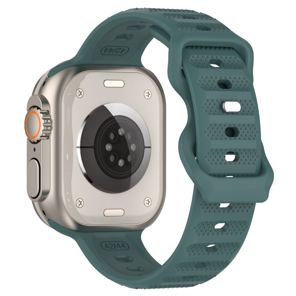 Eminent Metal Og Silikone Universal Rem passer til Apple Smartwatch - Grøn#serie_5