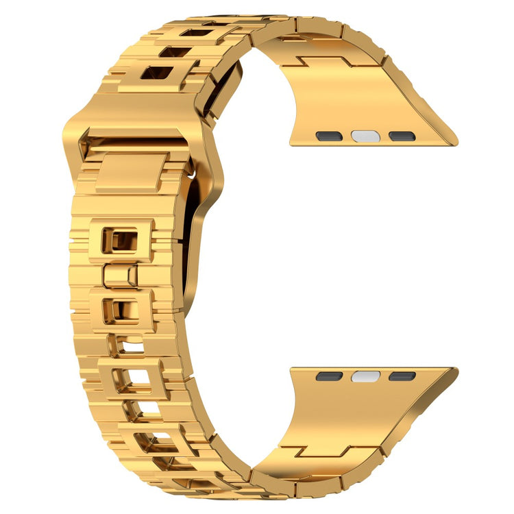 Mega Fantastisk Silikone Universal Rem passer til Apple Smartwatch - Guld#serie_4