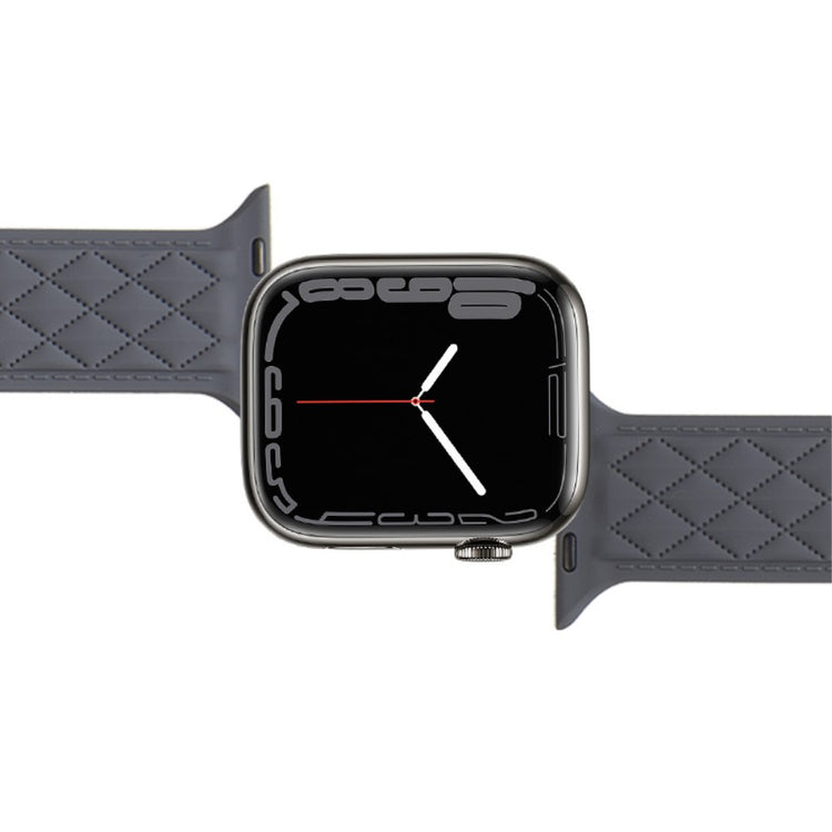 Mega Godt Silikone Universal Rem passer til Apple Smartwatch - Gul#serie_14