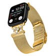 Niesamowicie Odporny Apple Smartwatch Metal I Stras Uniwersalne Pasek
