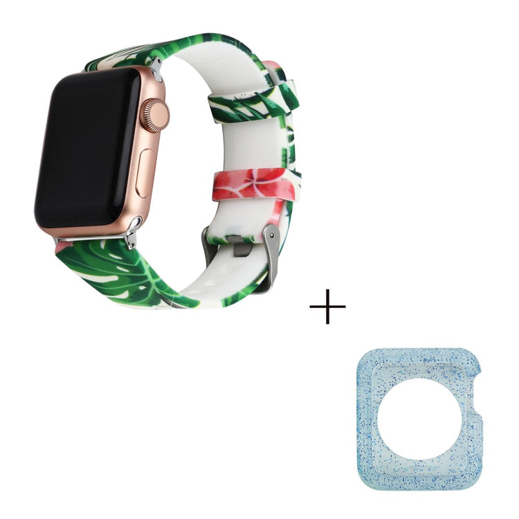 Silikone Cover passer til Apple Watch Series 1-3 38mm - Flerfarvet#serie_1