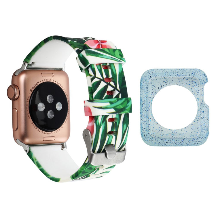 Silikone Cover passer til Apple Watch Series 1-3 38mm - Flerfarvet#serie_1