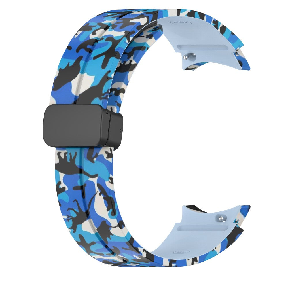 Rigtigt Slidstærk Silikone Universal Rem passer til Samsung Smartwatch - Blå#serie_4