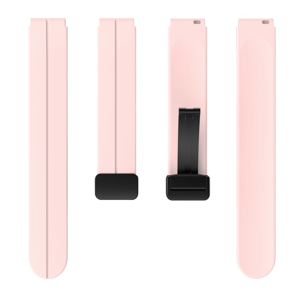 Helt Vildt Sejt Silikone Universal Rem passer til Smartwatch - Pink#serie_3