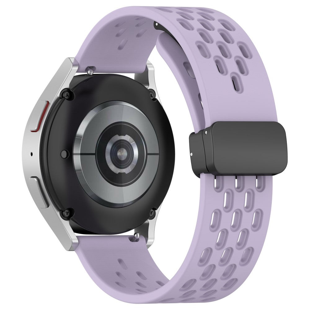 22mm simple silicone strap for Samsung and Huawei watch - Purple#serie_14