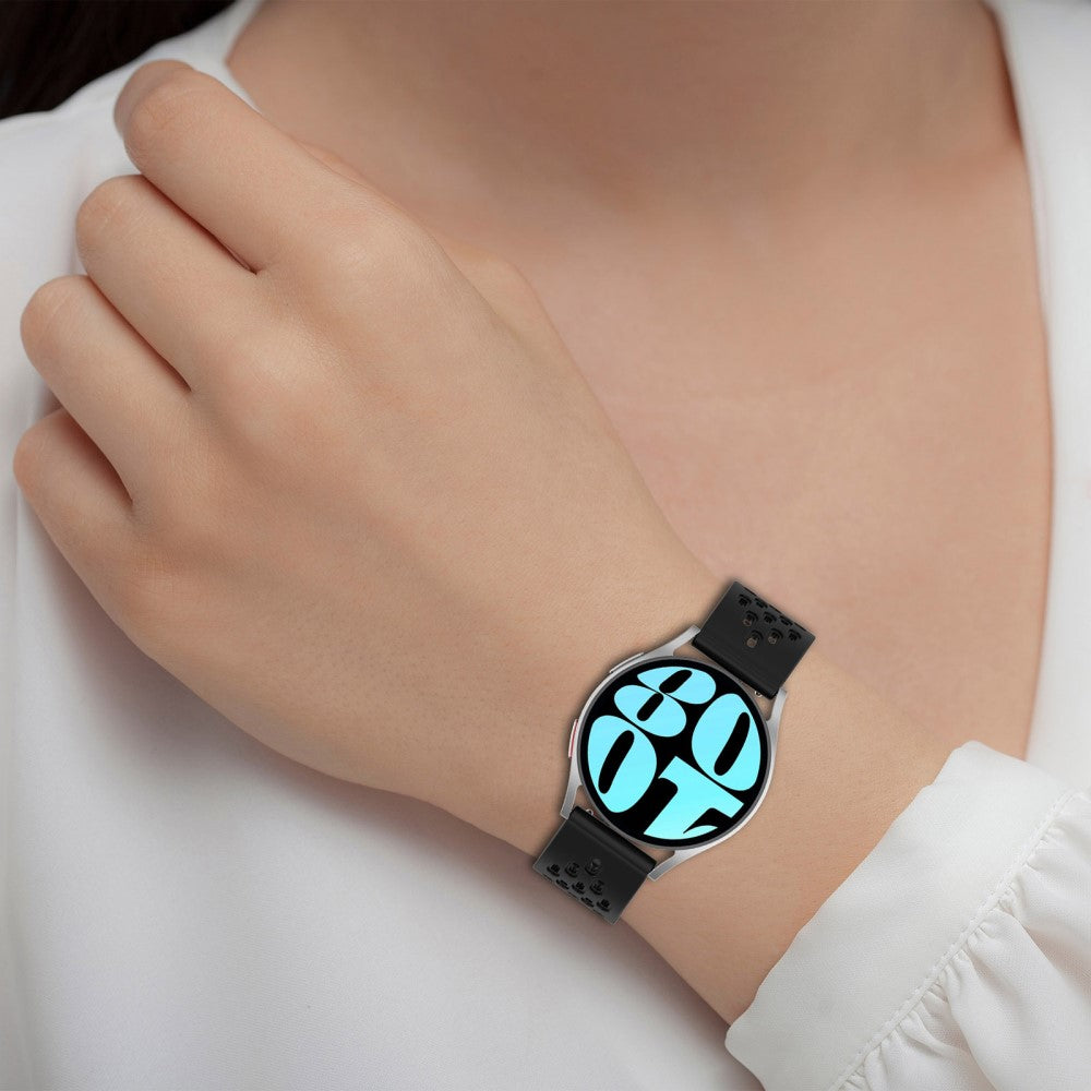 Vildt Smuk Metal Og Silikone Universal Rem passer til Smartwatch - Grøn#serie_3