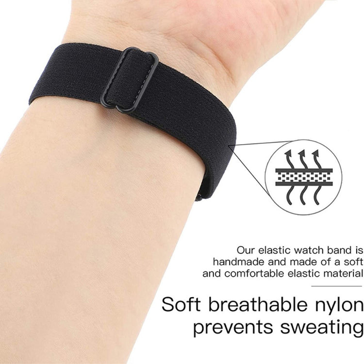 Super Holdbart Nylon Rem passer til Huawei Band 8 - Brun#serie_2