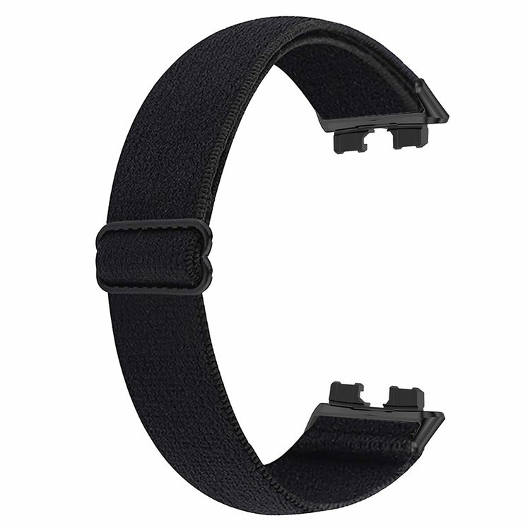 Super Holdbart Nylon Rem passer til Huawei Band 8 - Sort#serie_7