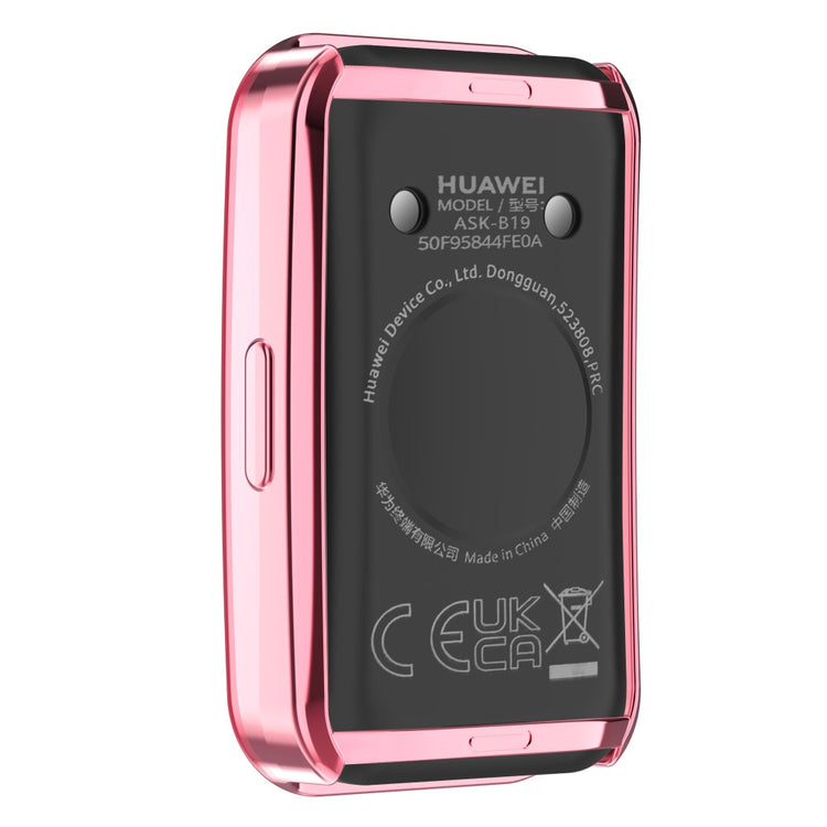 Rigtigt Flot Silikone Cover passer til Huawei Band 8 - Pink#serie_1