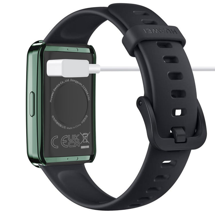 Rigtigt Flot Silikone Cover passer til Huawei Band 8 - Grøn#serie_2