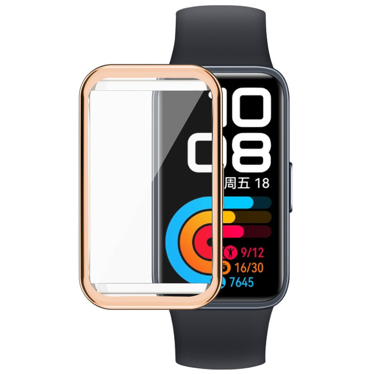 Rigtigt Flot Silikone Cover passer til Huawei Band 8 - Pink#serie_4