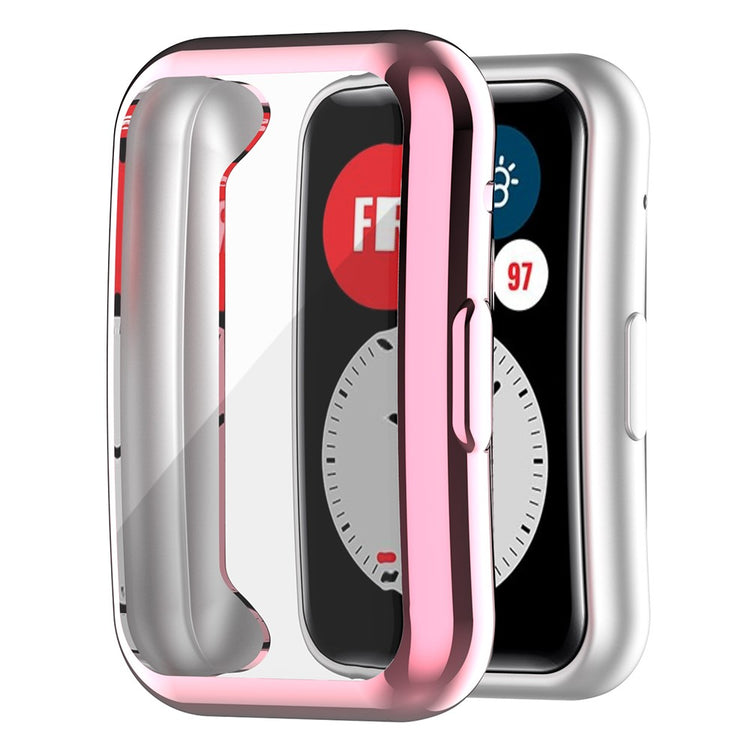 Huawei Watch Fit New / Special Edition / Fit electroplating cover - Pink#serie_1