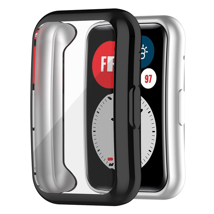 Huawei Watch Fit New / Special Edition / Fit electroplating cover - Black#serie_2