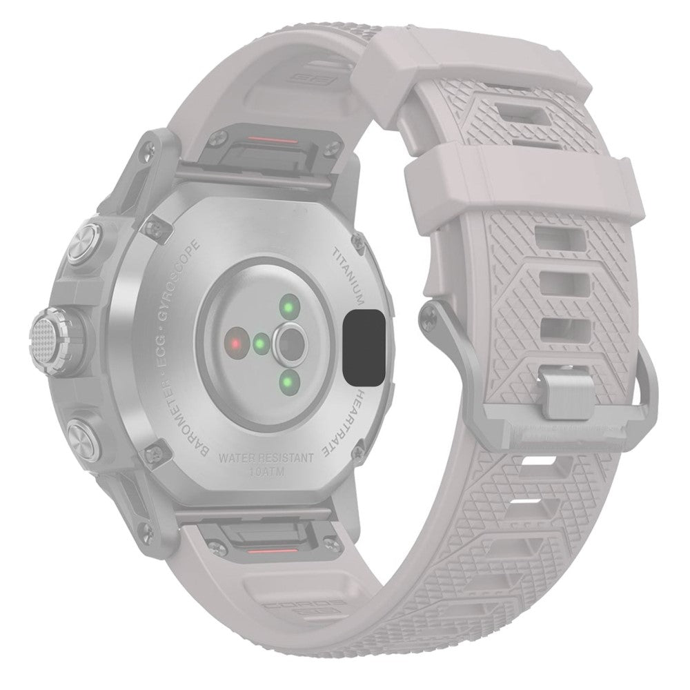 Super Pænt Silikone Cover passer til Coros Smartwatch - Sort#serie_1