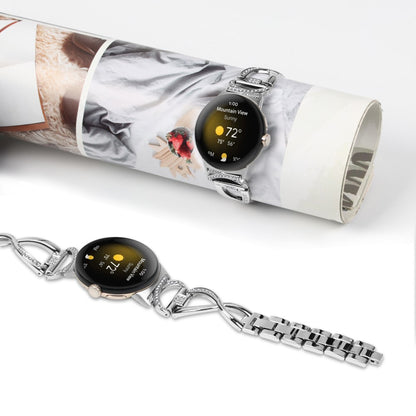 Super Godt Metal Rem passer til Google Pixel Watch - Sølv#serie_1