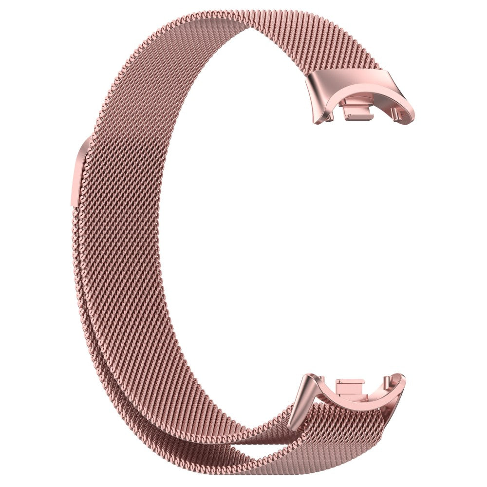 Vildt Nydelig Metal Rem passer til Xiaomi Smart Band 8 - Pink#serie_3