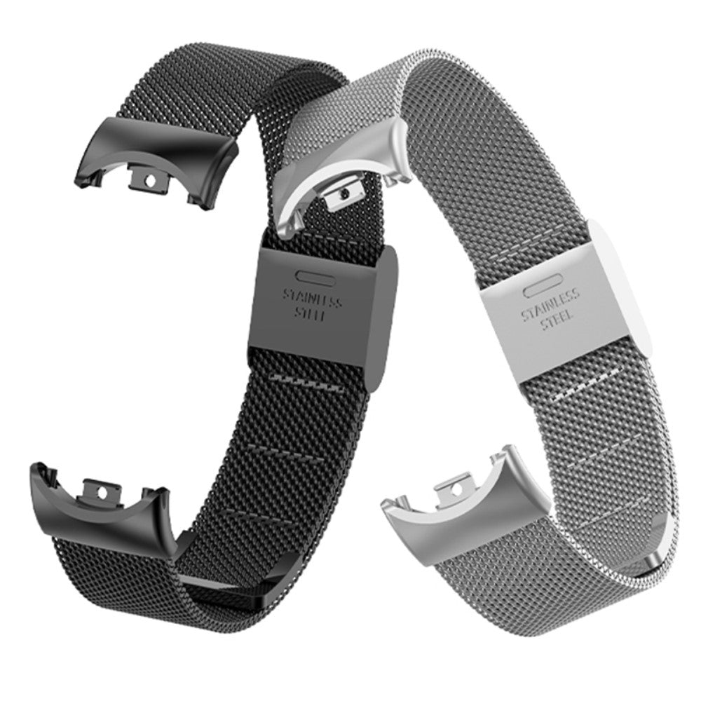 Meget Elegant Metal Rem passer til Xiaomi Smart Band 8 - Sort#serie_1