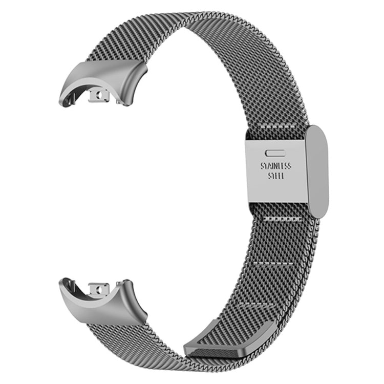 Meget Elegant Metal Rem passer til Xiaomi Smart Band 8 - Sølv#serie_2