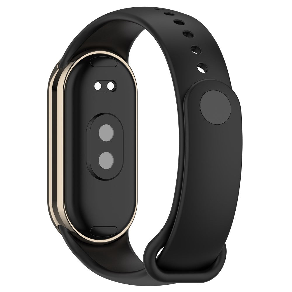 Mega Flot Silikone Rem passer til Xiaomi Smart Band 8 - Sort#serie_6