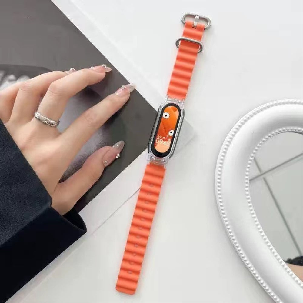 Eminent Silikone Rem passer til Xiaomi Smart Band 8 - Orange#serie_1