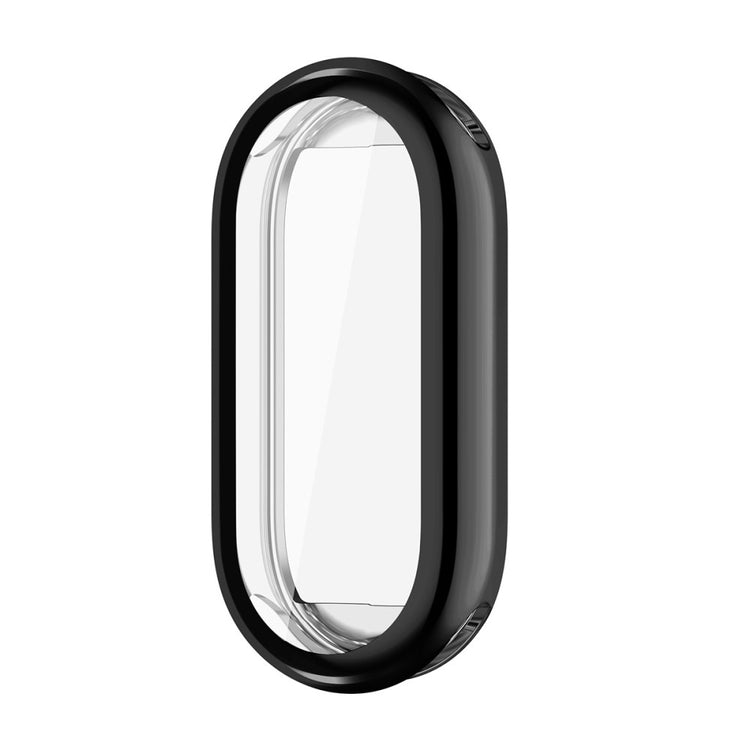 Super Pænt Silikone Cover passer til Xiaomi Smart Band 8 - Sort#serie_2